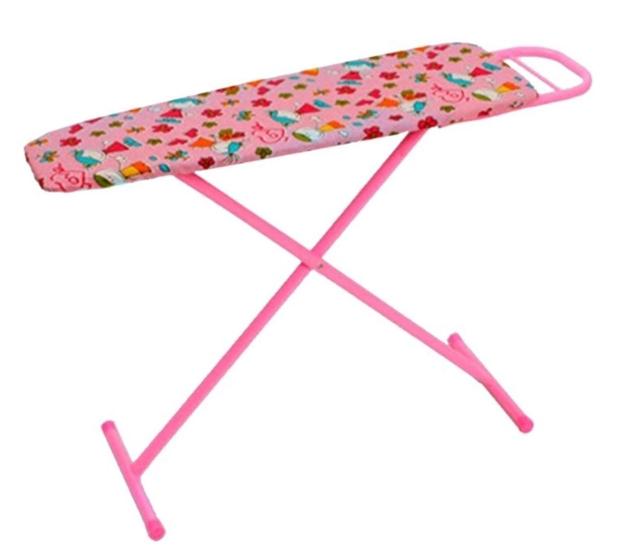 Imagem de Mesa de Passar Roupa Pratica Infantil Rosa Brinq. Oliveira