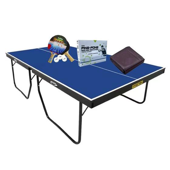 Imagem de MESA DE PING PONG 1090 KLOPF + Kit Completo 5094 + Capa Slim