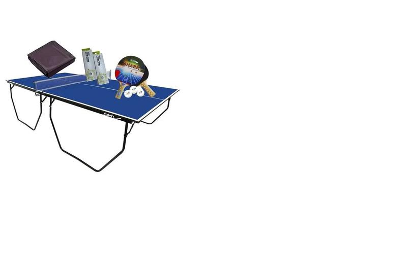 Imagem de MESA DE PING PONG COM RODÍZIO MDF 15mm KLOPF 1009 + KIT 5055 + 6 Bolinhas + Capa Slim