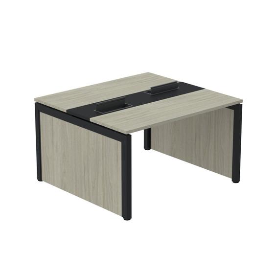 Imagem de Mesa de Plataforma Dupla para 2 Pessoas Corporativa 160x120/2p