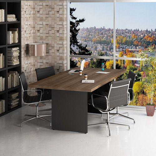 Mesa De Reunião Para Escritório 2mx1m Tampo 40mm Netmobil Menor preço em Mesa De Reunião Para Escritório 2mx1m Tampo 40mm Netmobil