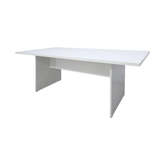 Imagem de Mesa de reunião retangular pé painel - sm beta - 76ax180lx90p