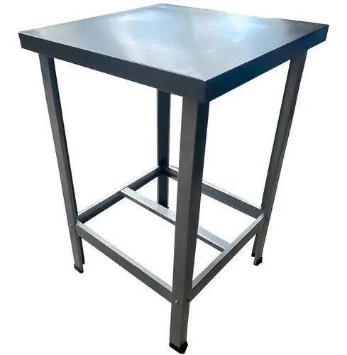 Imagem de Mesa De Serviço 60x60 Tampo Inox Confeitaria Açougue Padaria