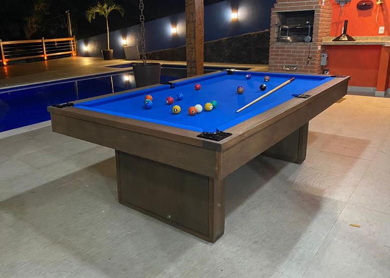 Mesa de Sinuca - 2,34x1,34 Menor preço em Mesa de Sinuca - 2,34x1,34