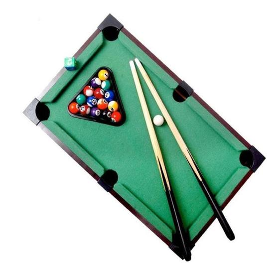 Imagem de Mesa De Sinuca Mini Bilhar Snooker Portátil Jogo Brinquedo