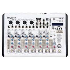 Imagem de Mesa De Som Analógica Com 08 Canais MX0804 EFX - STANER
