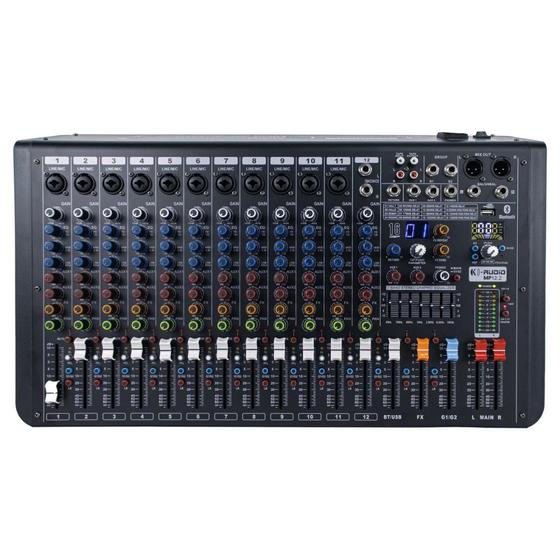 Imagem de Mesa de Som Analógica K-Audio MP1210 / MP 12.2 de 12 Canais
