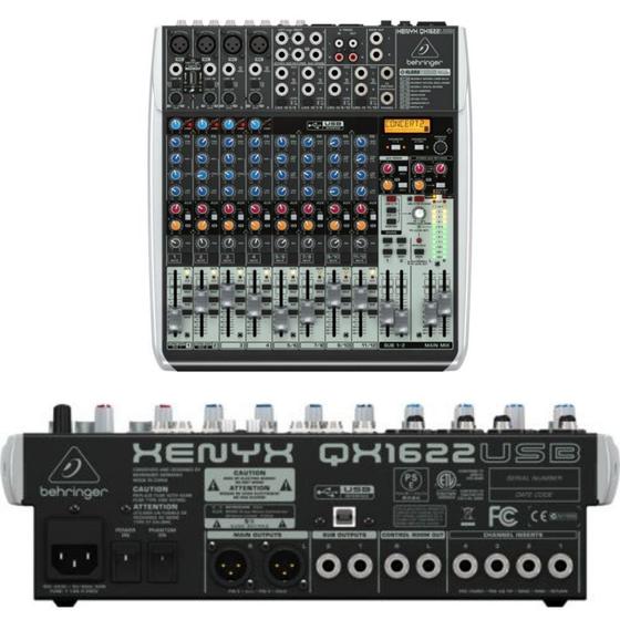 Mesa de Som Behringer Xenyx X1622 USB BEHRINGER ( 220V ) Mesa de