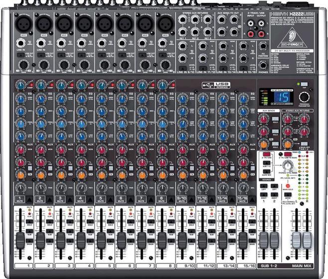 Imagem de Mesa De Som Behringer Xenyx X2222usb