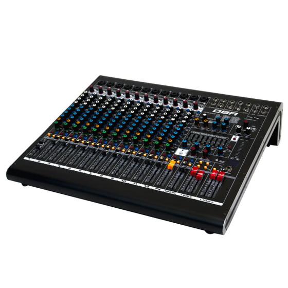 Imagem de Mesa de som dbr dm12 usb 12 canais com efeito bivolt