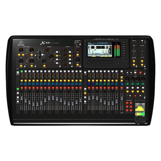 Imagem de Mesa De Som Digital Behringer 32 Canais 16 Auxiliares USB Preta