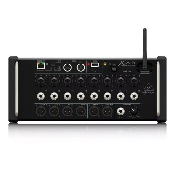 Imagem de Mesa de Som Digital Beringer X Air Séries XR16 Rack de 16 Canais
