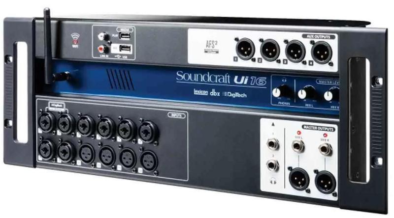 Mesa de Som Digital Soundcraft UI-16 - Wifi - USB Menor preço em Mesa de Som Digital Soundcraft UI-16 - Wifi - USB