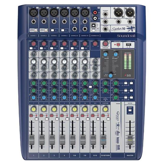 Imagem de Mesa de Som Soundcraft Signature 10