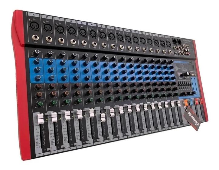 Imagem de Mesa de som soundvoice 16 canais ef/eq ms162 eux