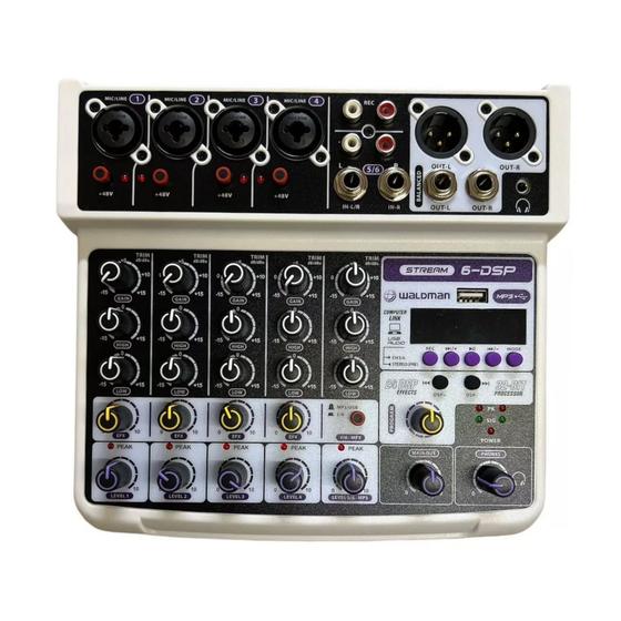 Imagem de Mesa de Som Waldman ST-6DSP
