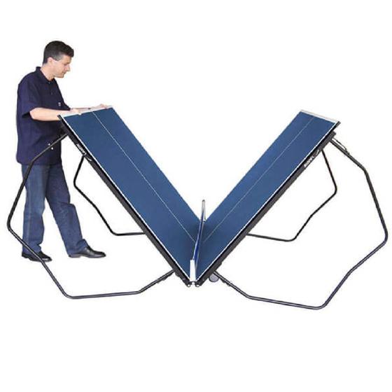 Imagem de Mesa de Tênis de Mesa/Ping-Pong em MDF 15mm e Pés com Rodízio - Klopf - Cód. 1009