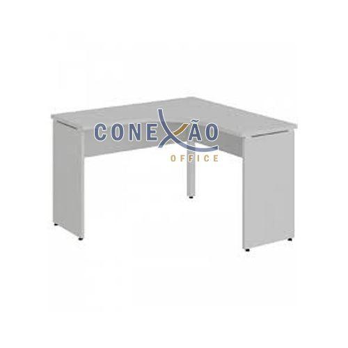 Mesa Delta Para Escritório 160 X 160 Cinza Menor preço em Mesa Delta Para Escritório 160 X 160 Cinza