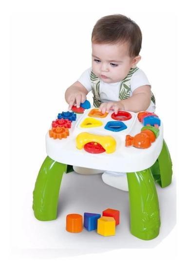 Imagem de Mesa Didática Educativa Infantil Play Time - Cotiplás 1996