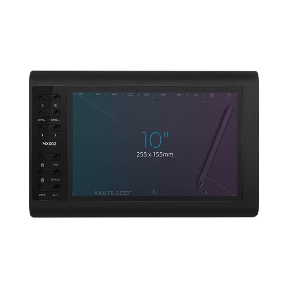 Mesa Digitalizadora Criativa 10 Plus Multilaser - MX002 Menor preço em Mesa Digitalizadora Criativa 10 Plus Multilaser - MX002
