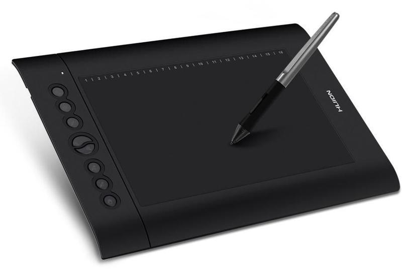 Imagem de Mesa Digitalizadora Huion H610 Pro V2 Pen Tablet 10 Polegada