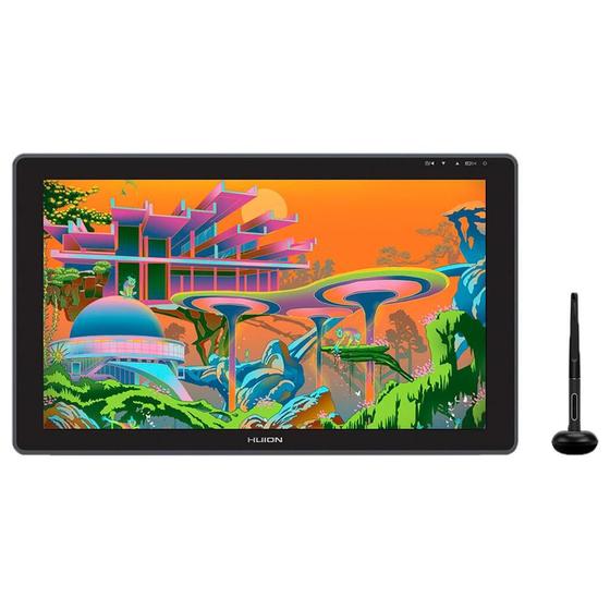 Mesa Digitalizadora Huion Kamvas Plus 22", Tela Full HD, Caneta PenTech 3.0, 8192 Níveis de Pressão, com Luva de Desenho, Preto - GS2202 Menor preço em Mesa Digitalizadora Huion Kamvas Plus 22", Tela Full HD, Caneta PenTech 3.0, 8192 Níveis de Pressão, com Luva de Desenho, Preto - GS2202