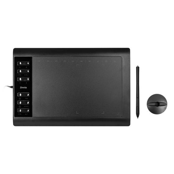 Mesa Digitalizadora Zinnia Momentum MT1060, Resolucao 5080LPI, Niveis de Pressao 8192, Preto, ZNC-ZNMT1060-BL01 Menor preço em Mesa Digitalizadora Zinnia Momentum MT1060, Resolucao 5080LPI, Niveis de Pressao 8192, Preto, ZNC-ZNMT1060-BL01