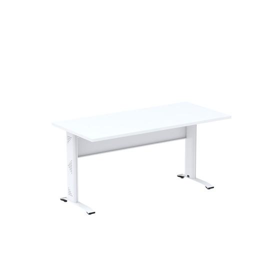 Imagem de Mesa Diretora Aretto Pandin 1,50 x 0,60 M Branco e Branco