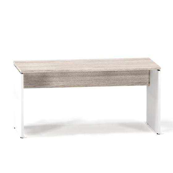 Imagem de Mesa Diretora Pe Painel P25 Pandin Casa Blanca e Branco 70 cm 1.50 M