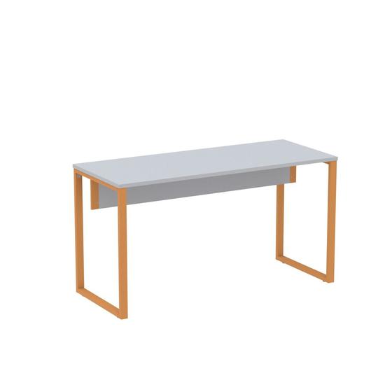 Imagem de Mesa Diretora Tubular P25 Pandin 1,50,7 M Cinza e Laranja