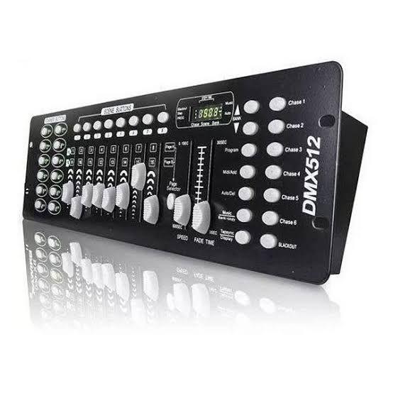 Imagem de Mesa DMX 512 Controladora de Efeitos de Iluminação Strobo LED PAR Moving 192 Canais Operator