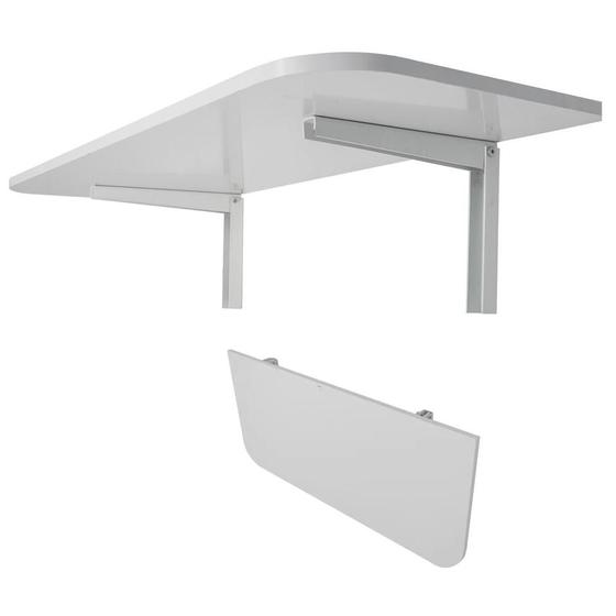 Imagem de Mesa dobravel 90x40cm branco multivisão