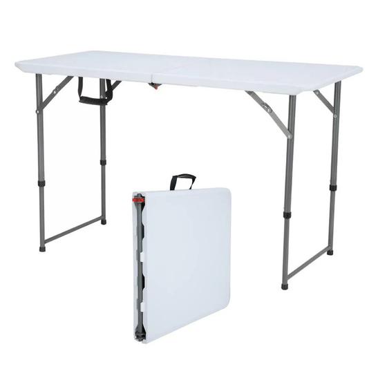 Mesa Dobrável Portátil Robust 1,20m Maleta Camping Nautika Menor preço em Mesa Dobrável Portátil Robust 1,20m Maleta Camping Nautika