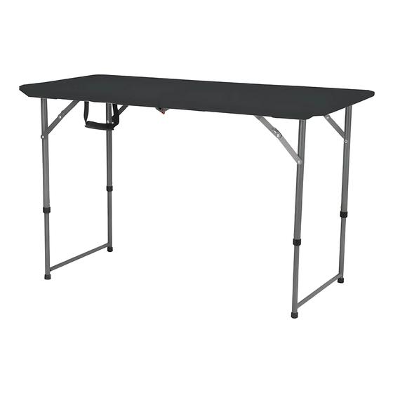 Imagem de Mesa Dobrável Robust 120cm Preta - Nautika