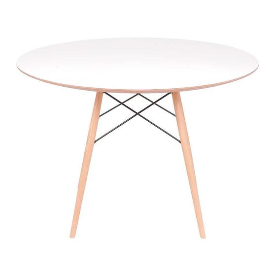 Imagem de Mesa Eames Eiffel Redonda 100cm - Branca