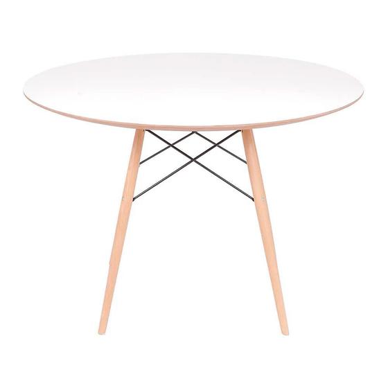 Imagem de Mesa Eames Eiffel Redonda 110cm - Branca