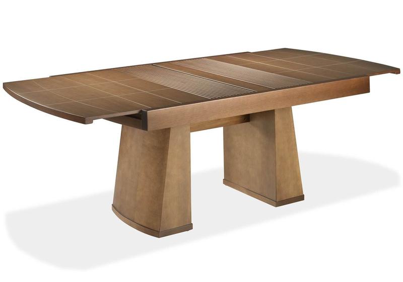 Imagem de Mesa Elastica Ilhabela 160cm Capuccino Tampo Madeira - 28075