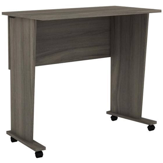 Mesa Escritório Dobrável Para Notebook Tecno Mobili ME4117 C/ Rodízio é boa?