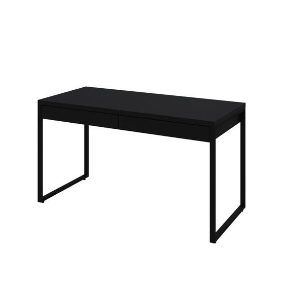 Imagem de Mesa Escritório Office Estilo Industrial 1,35m C/ 2 Gavetas