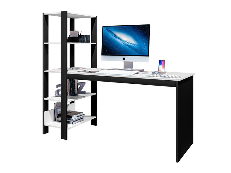 Mesa Escrivaninha com Estante e Prateiras Industrial Artemis é boa?