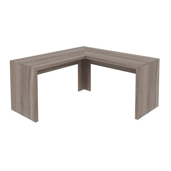 Imagem de Mesa Escrivaninha de Canto 157,3x74,5x157,3 cm Carvalho