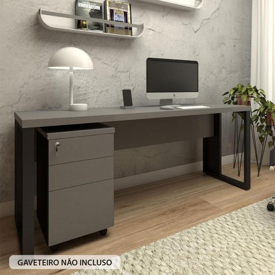 Mesa Escrivaninha Industrial 1.90m Pés Metal Cz Sagrado Menor preço em Mesa Escrivaninha Industrial 1.90m Pés Metal Cz Sagrado