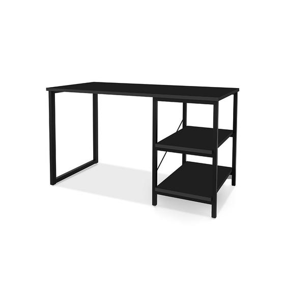 Mesa Escrivaninha Notebook 120 Cm Com 2 Prateleiras Office Star - KLM Menor preço em Mesa Escrivaninha Notebook 120 Cm Com 2 Prateleiras Office Star - KLM
