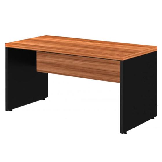 Mesa Escrivaninha para computador e notebook Escritório 1,20x0,60m sem Gavetas WORKSTART NOGAL SEVILHA Menor preço em Mesa Escrivaninha para computador e notebook Escritório 1,20x0,60m sem Gavetas WORKSTART NOGAL SEVILHA