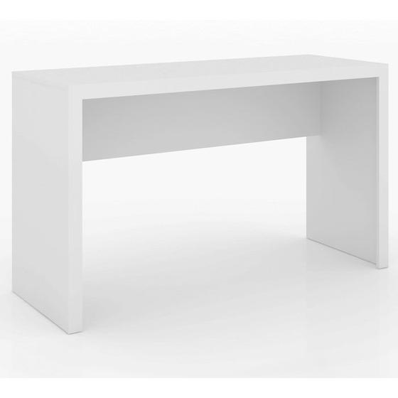 Imagem de Mesa Escrivaninha Para Escritorio ME4135 Branco Tecno Mobili