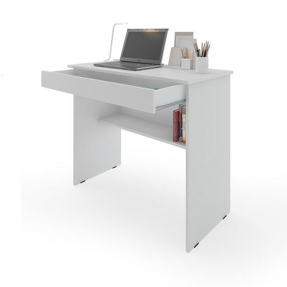 Imagem de Mesa Escrivaninha Para Quarto Escritório Trabalho Estudo Computador Vitória - Makay Móveis
