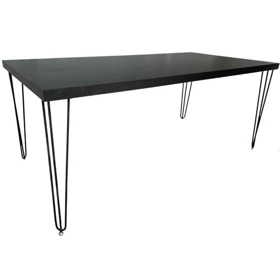 Imagem de Mesa Estilo Industrial - Modelo Hairpin Legs - 150x90CM - Pr