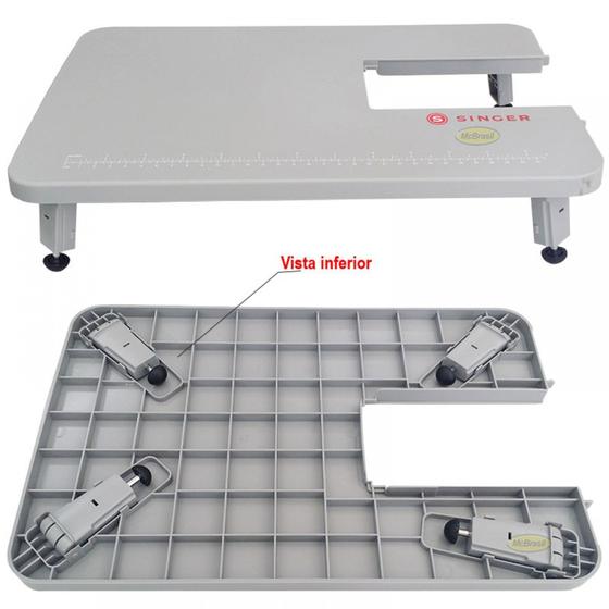 Mesa Extensora Para Máquina De Costura Doméstica Singer Facilita Pro 4411, 4423, 4432 é ruim? Mesa Extensora Para Máquina De Costura Doméstica Singer Facilita Pro 4411, 4423, 4432 é boa?