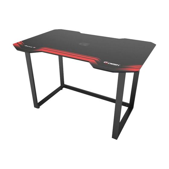 Imagem de Mesa Gamer Fortrek Hmg01 Vermelha