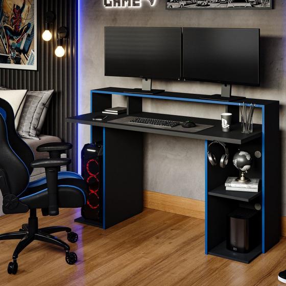 Mesa Gamer Gaia Permobili Menor preço em Mesa Gamer Gaia Permobili